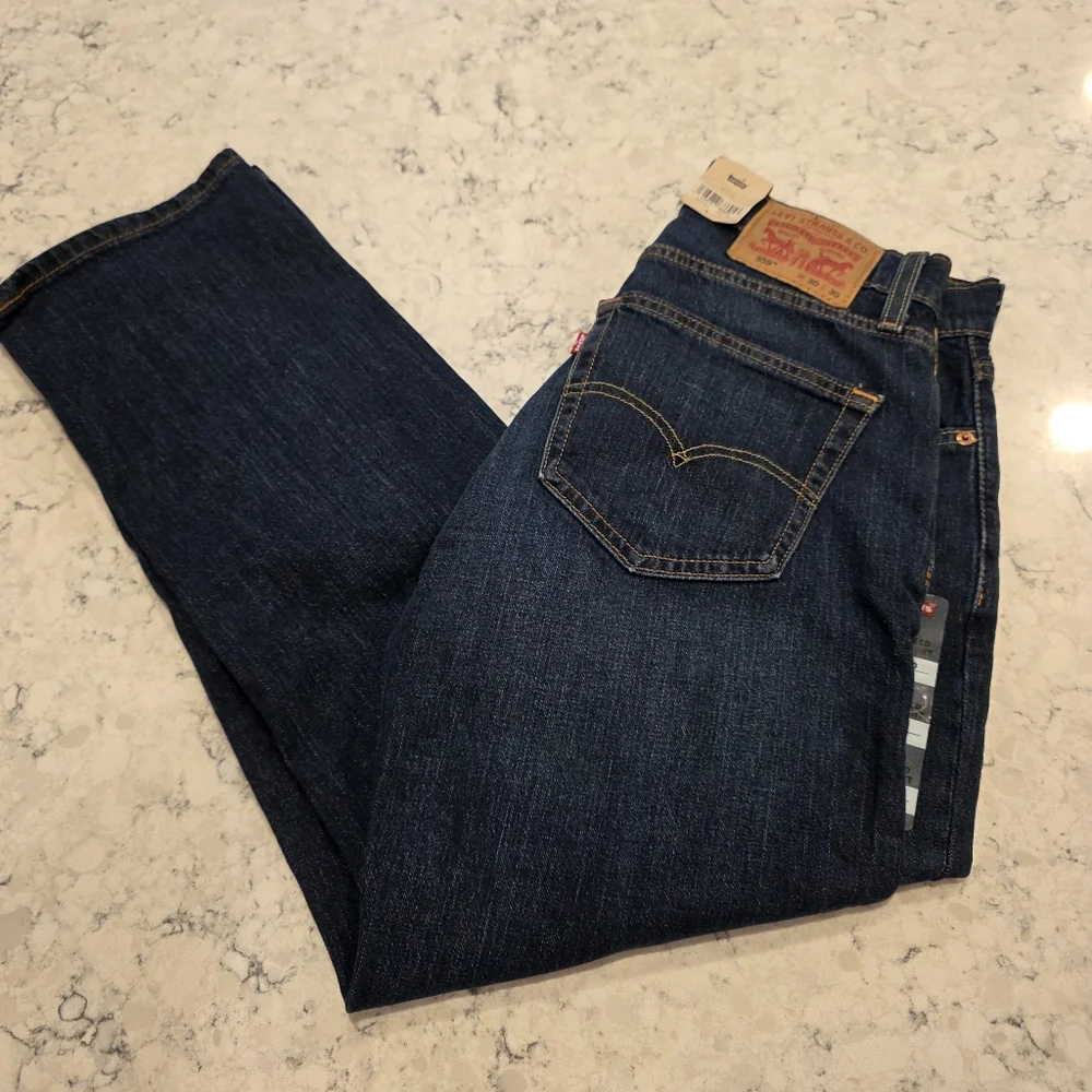 Levi's 559™ Relaxed Straight Jeans Eco Ease Size 30x30 NWT!